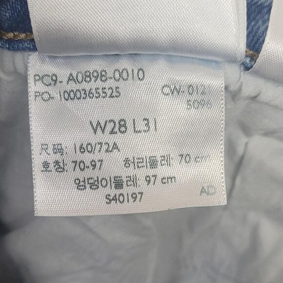 Levi's 28x31 70's High Slim Straight blue jeans - Picture 2 of 6